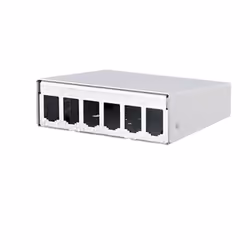 METZ CONNECT 130861-0602-E, Blanc, Aluminium, Zinc, Acier, RoHS, 125 mm, 43,6 mm, 110 mm