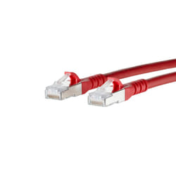METZ CONNECT Cat6A S/FTP, 0.5m câble de réseau Rouge 0,5 m S/FTP (S-STP)
