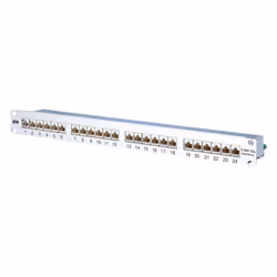 BTR NETCOM 130855C-E, RJ-45, Aluminium, Blanc, Montage de rack