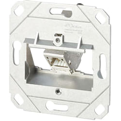 Prise réseau encastré insert cat 6a 1 port Metz Connect 130B11D11200-E R01254