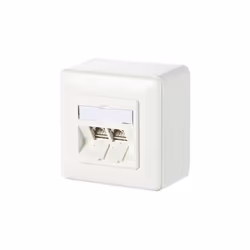 METZ CONNECT 130B11D20002-E, RJ-45, 6a, Blanc, 85,6 mm, 51 mm, 85,6 mm