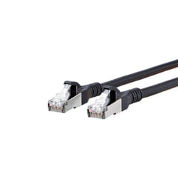 BTR NETCOM Cat6A, 3m câble de réseau Noir Cat6
