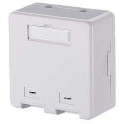 METZ CONNECT 1309150002KE boitier de prise de courant Blanc
