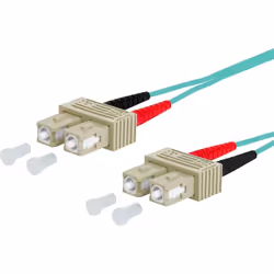 enquête Câble patch multimode I-V(ZN)H 50/125 OM3 Fiche SC-D conforme à la norme CEI 61754-4 Fibre multimodem optimisée par l ...