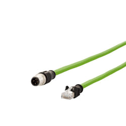 METZ CONNECT 142M4D15010 câble de réseau Vert 1 m Cat5e S/UTP (STP)