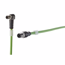 METZ CONNECT 142M1D19010, 1 m, Cat5e, M12, M12