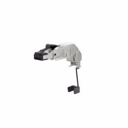 METZ CONNECT 130E405042-E, RJ-45, Noir, Argent, Plastique, IP20, -40 - 70 °C, -40 - 70 °C