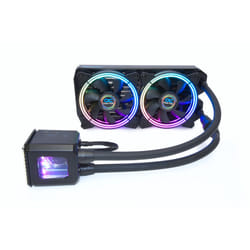 Alphacool Eisbaer Aurora 240 Processeur Refroidisseur de liquide tout-en-un 12 cm Noir 1 pièce(s)