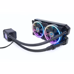 Alphacool Eisbaer Aurora 240 Processeur Refroidisseur de liquide tout-en-un 12 cm Noir 1 pièce(s)