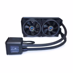 Alphacool Eisbaer Aurora 240 Processeur Refroidisseur de liquide tout-en-un 12 cm Noir 1 pièce(s)