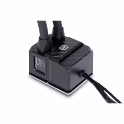 Alphacool Pro Aurora 420 CPU AIO Processeur Kit de refroidissement du liquide 14 cm Noir, Blanc - Vue supplémentaire 4