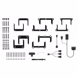 Alphacool Pro Aurora 420 CPU AIO Processeur Kit de refroidissement du liquide 14 cm Noir, Blanc - Vue supplémentaire 9