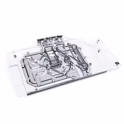 Alphacool Eisblock Aurora Acryl GPX-A, Refroidissement par eau + dissipateur thermique, Noir, Transparent, ASUS TUF Gaming Ra ...