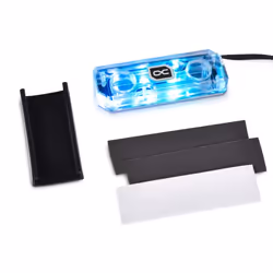 Alphacool 11969, Bloc d'eau, Acrylique, Cuivre, Nickel, Plastique, Noir, Transparent, 1/4", 60 °C, Boîte