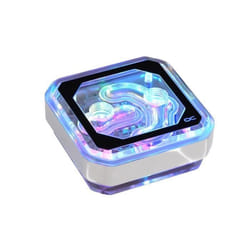 Refroidisseur CPU - ALPHACOOL - Eisblock XPX Aurora - Plexi Chrome - RGB Digital - Bleu