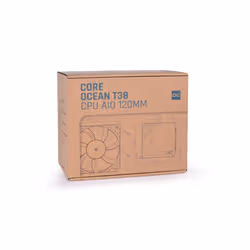 Alphacool T38 Processeur Kit de refroidissement du liquide 12 cm Noir - Vue supplémentaire 7