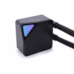 Alphacool T38 Processeur Kit de refroidissement du liquide 24 cm Noir