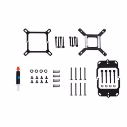 Alphacool T38 Processeur Kit de refroidissement du liquide 24 cm Noir - Vue supplémentaire 6