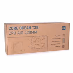 Alphacool T38 Processeur Kit de refroidissement du liquide 14 cm Noir - Vue supplémentaire 7
