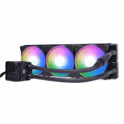 Alphacool 13074, Refroidisseur de liquide tout-en-un, 12 cm, 2500 tr/min, 118,9 m³/h, Noir