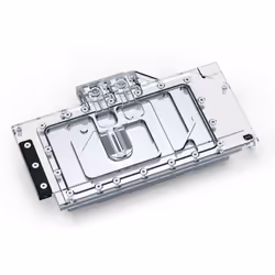 Alphacool 13088, Refroidisseur par eau + plaque arrière, Acrylique, Aluminium, Noir, Gris, Argent, Transparent, 1/4", 3 broch ...