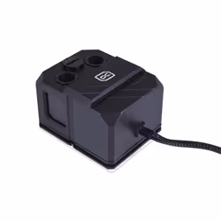 Alphacool 13094, Bloc d'eau, Acrylique, Cuivre, Nickel, Noir, 1/4", 60 °C, 0,8 bar