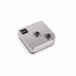 Alphacool 13444, Bloc d'eau, Argent, Argent, 1/4", 60 °C, 0,8 bar
