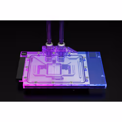 Alphacool Eisblock Aurora Refroidisseur par eau + plaque arrière