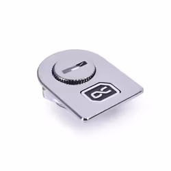 Alphacool Apex Fillport - chrome, Accessoires de décoration, Laiton, Chrome, 1/4", 30 mm, 42 mm
