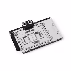 Aquatuning GmbH 13495, Refroidisseur par eau + plaque arrière, Acrylique, Aluminium, Cuivre, Noir, Transparent, 3-Pin JST, 1/ ...