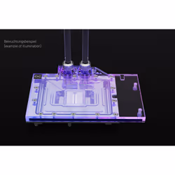 Alphacool Eisblock Aurora Refroidisseur par eau + plaque arrière
