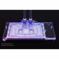 Alphacool Eisblock Aurora Refroidisseur par eau + plaque arrière