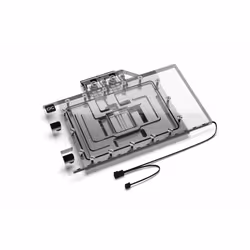 Alphacool Aurora, Bloc d'eau, Acrylique, Cuivre, Transparent, 1/4", 3 broches, GPU