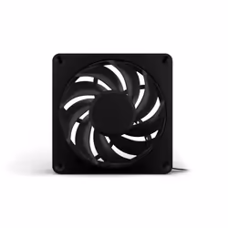 Alphacool Apex Stealth Metall Boitier PC Ventilateur 12 cm Noir 1 pièce(s)