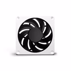 Alphacool Apex Stealth Metall Boitier PC Ventilateur 12 cm Blanc 1 pièce(s)