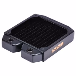 Alphacool NexXxoS ST30, Radiateur, Laiton, Cuivre, Acier, Noir, 12 cm, 124 mm, 157 mm