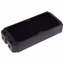 Alphacool NexXxoS UT60, Radiateur, Laiton, Cuivre, Acier, Noir, 14 cm, 144 mm, 324 mm