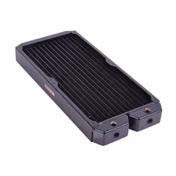 Alphacool NexXxoS XT45, Bloc radiateur, Laiton, Cuivre, Acier, Noir, 1/4", 1,5 bar, 18 cm