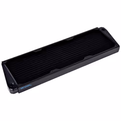 Alphacool 14243, Radiateur, Laiton, Acier, Noir, 144 mm, 477 mm, 30 mm