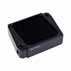 Alphacool 14244, Radiateur, Laiton, Acier, Noir, 144 mm, 195 mm, 45 mm