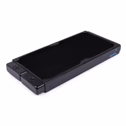Alphacool 14378, Radiateur, Laiton, Cuivre, Acier, Noir, 1/4", 60 °C, 4 ventilateur(s)