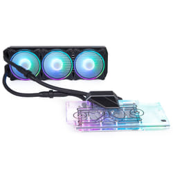 Alphacool Eiswolf 2 AIO Carte graphique Refroidisseur de liquide tout-en-un 12 cm Noir, Transparent 1 pièce(s)