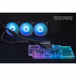 Alphacool Eiswolf 2 AIO Carte graphique Refroidisseur de liquide tout-en-un 12 cm Noir, Transparent 1 pièce(s) - Vue supplémentaire 4