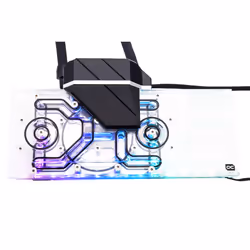 Alphacool Eiswolf 2 AIO Carte graphique Refroidisseur de liquide tout-en-un Noir, Transparent