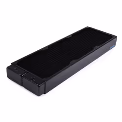 Alphacool 14442, Radiateur, Laiton, Cuivre, Acier inoxydable, Noir, 1/4", 0,8 bar, 14 cm