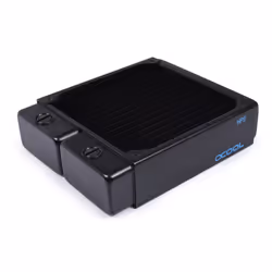 Alphacool 14474, Radiateur, Laiton, Noir, 1/4", 60 °C, 0,8 bar