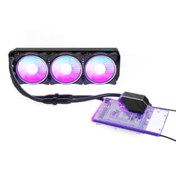 Alphacool Eiswolf 2 AIO Carte graphique Refroidisseur de liquide tout-en-un 12 cm Noir, Transparent 1 pièce(s)