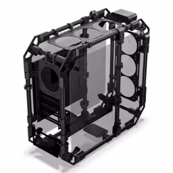 Alphacool Apex Skeleton Full Tower Noir, Charbon - Vue supplémentaire 4