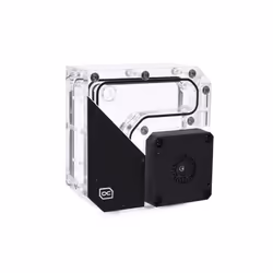 Alphacool 15077, Pompe et réservoir, Acrylique, Vitrocéramique, EPDM, Acier inoxydable, Noir, Blanc, 1/4", 60 °C, 0,8 bar