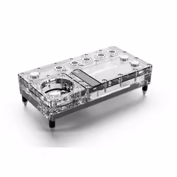 Alphacool 15473, Bloc d'eau, Acrylique, Transparent, 1/4", 125 mm, 240 mm